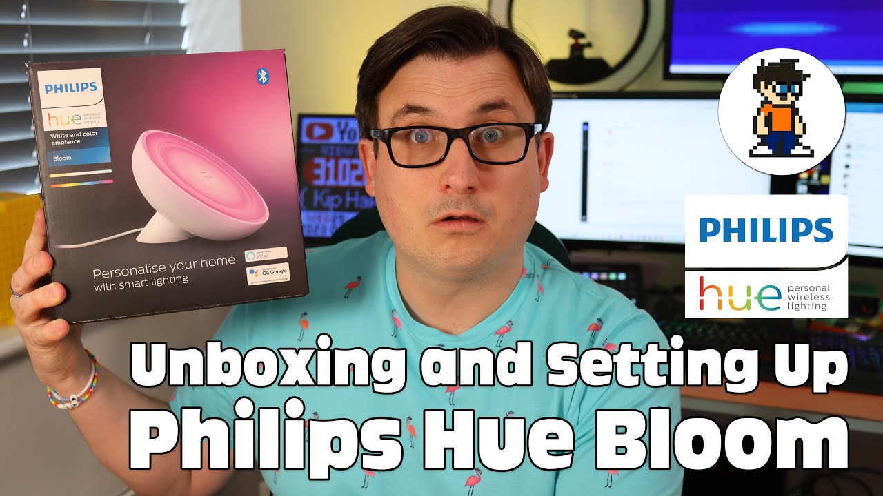 Philips Hue Bloom White and Colour Ambiance - Unboxing and Setting Up