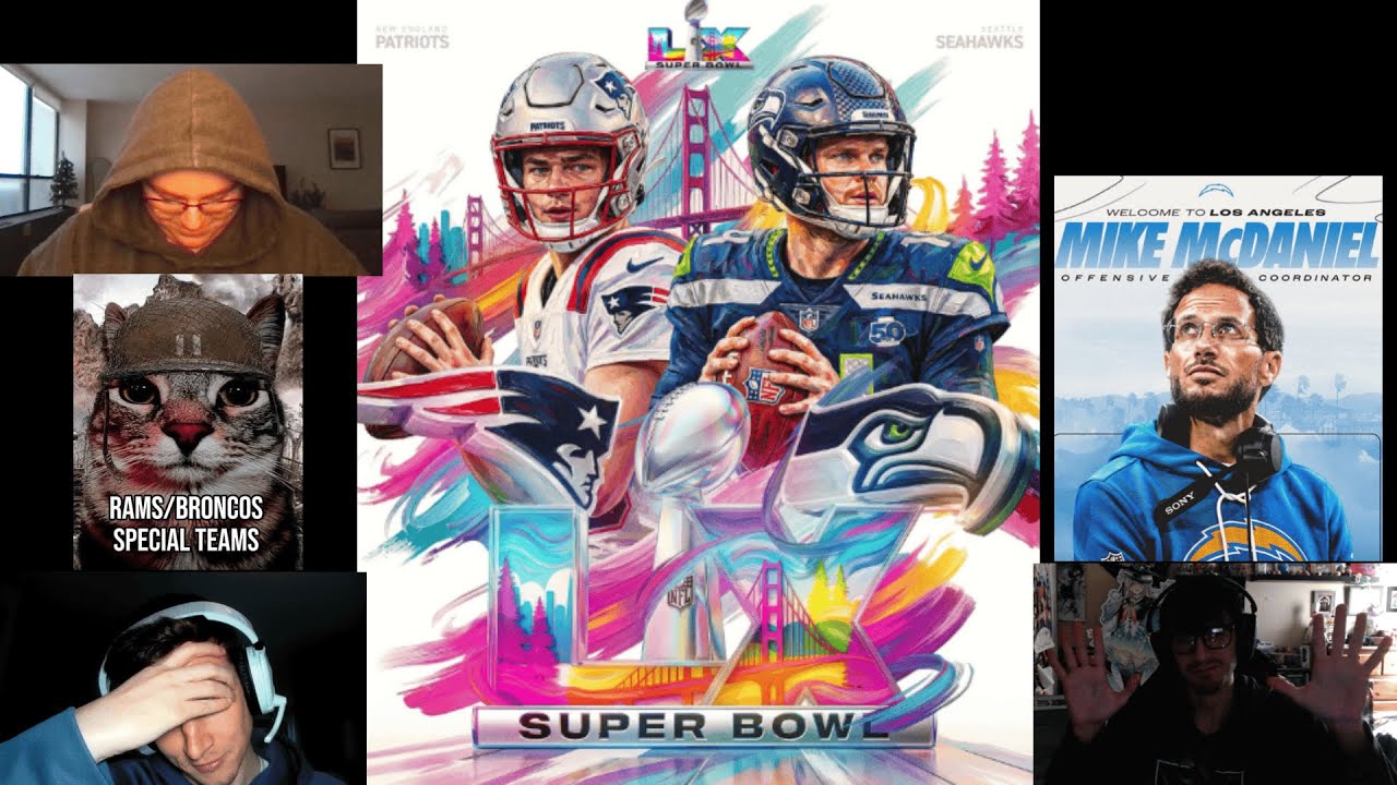 CONFERENCE CHAOS TO SUPER BOWL LX: Patriots vs Seahawks Preview + Coaching Hires