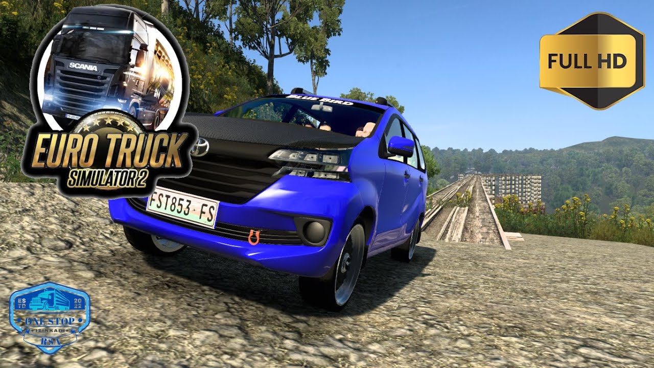 Euro Truck Simulator 2 | Toyota Avanza Mod | Mapa Eaa Map Mod | 1.53