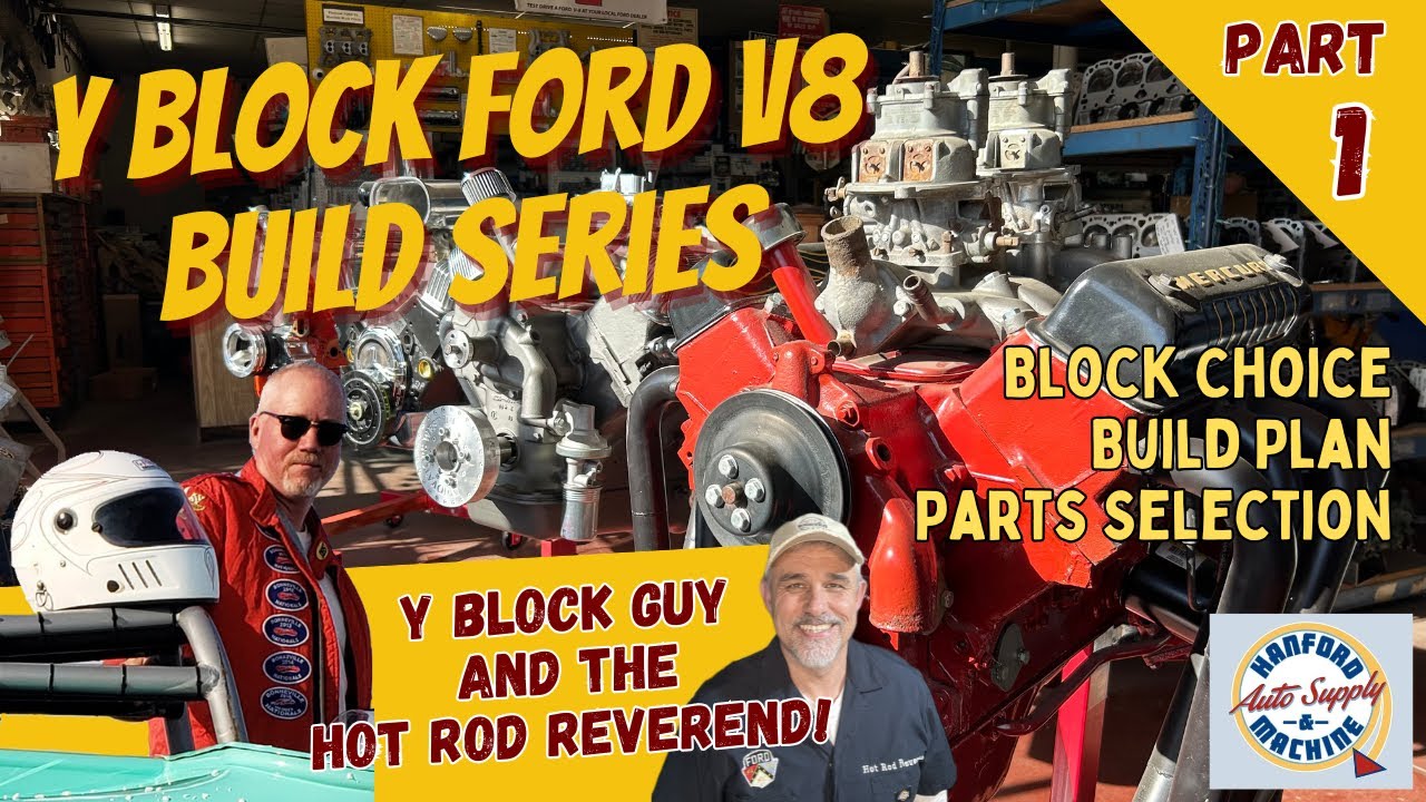 Part 1 - How to Rebuild a Y Block Ford V8 Engine (239, 256, 272, 292, and 312)