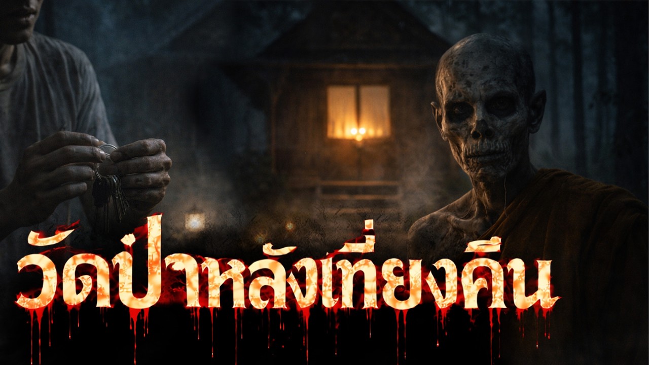 เรื่องเล่าหลอน | วัดป่าหลังเที่ยงคืน “ศาลาล็อกแต่เสียงทำวัตรดังเอง” | เรื่องผี | สถานีหลอน
