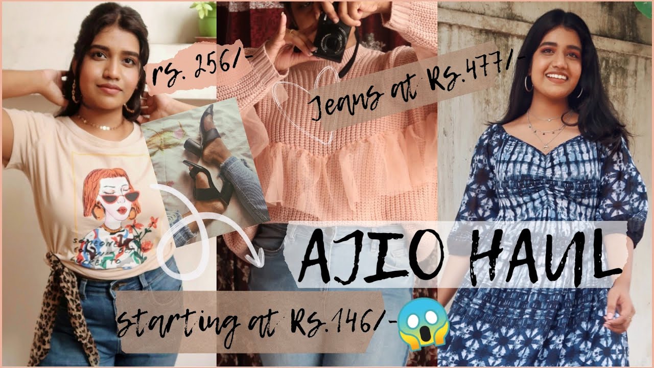 AJIO HAUL | *Affordable* clothing under 1000 Rs | TRY ON HAUL