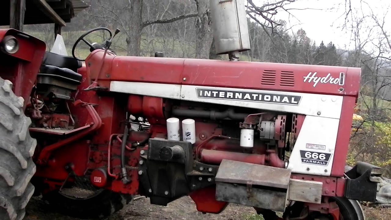 Farmall 666 Diesel Hydro Low Idle