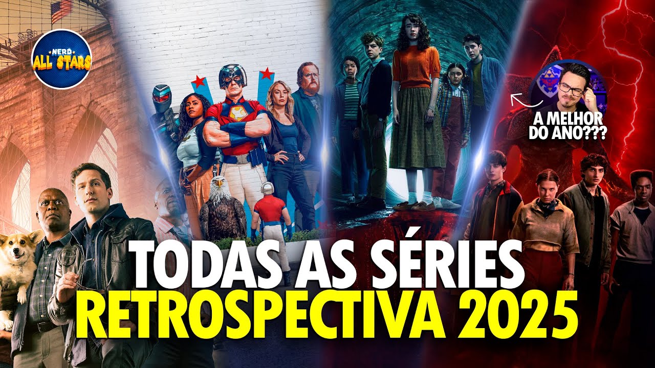TODAS AS SÉRIES QUE EU ASSISTI EM 2025 | Retrospectiva 2025