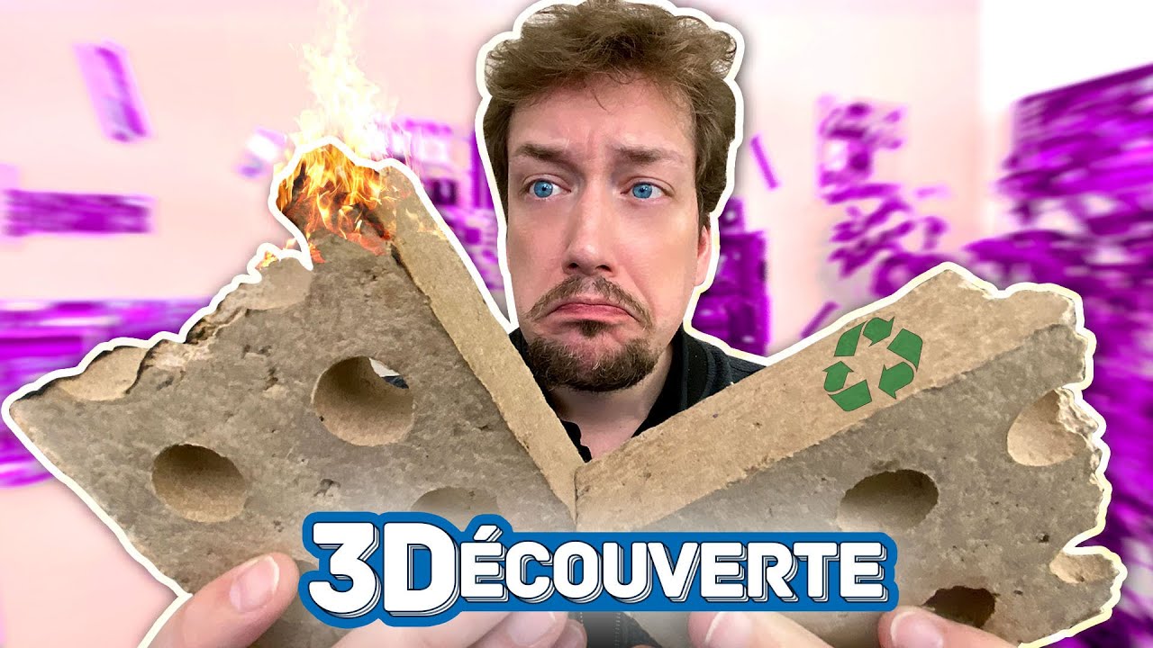 Des BRIQUES en CARTON RECYCLÉ ?!!! Le résultat de ce DIY est ÉTONNANT XD !
