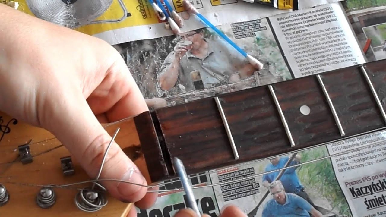 Jak Kurwa wyregulować gitarę oraz Jak Kurwa zrobić własne siodełko?