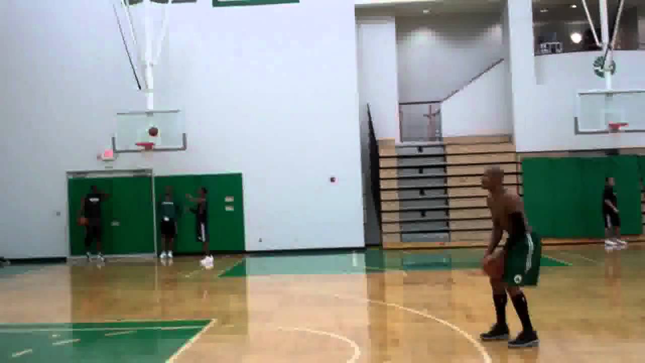 Jan 24 2011 Ray Allen Celtics NBA 3-point shooting.flv
