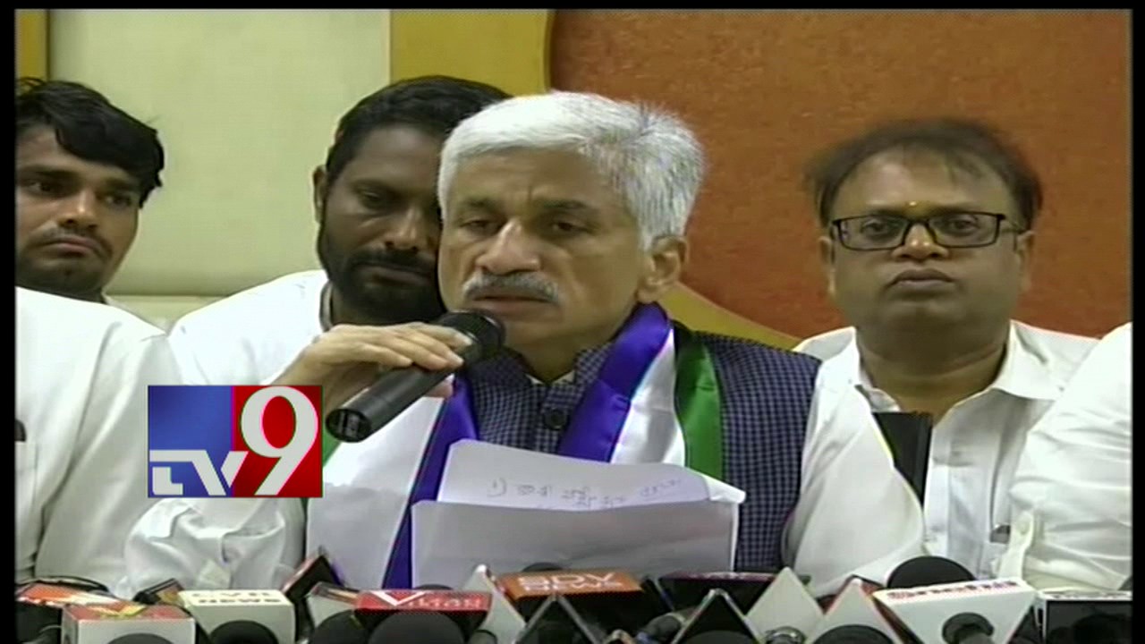 CBI must take over Visakha Land Scam probe - Vijay Sai Reddy - TV9