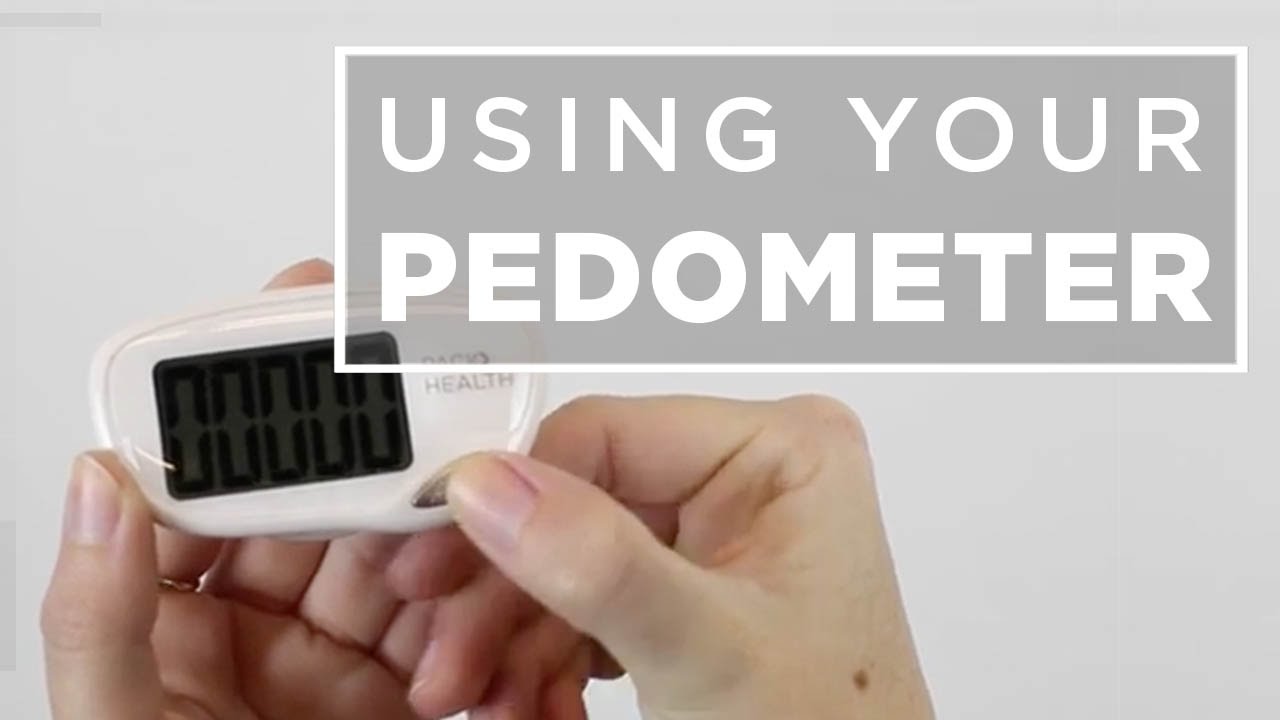 How to Use a Pedometer