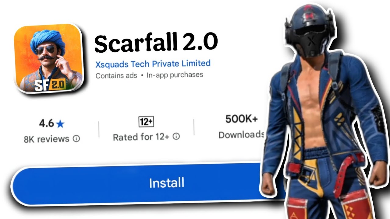 I Found Play Store New Battle Royal Game | Scarfall 2.0| Gameplay 😅🔥