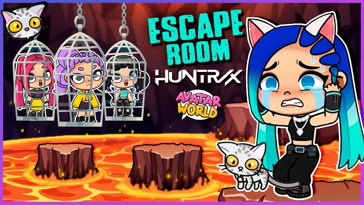 🚨😱 NEW ESCAPE ROOM to SAVE the K-POP DEMON HUNTERS in Avatar World!