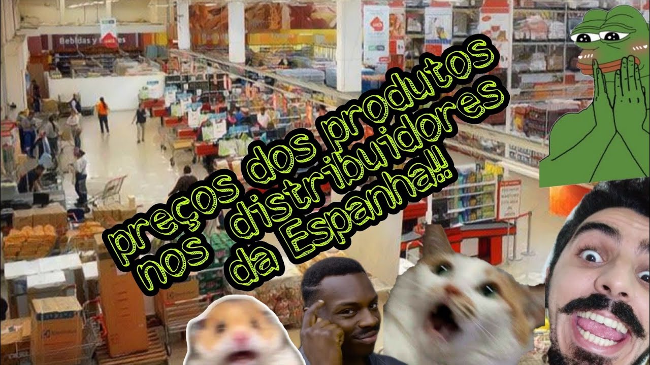Produtos nos Grandes Supermercados na Espanha,  preços (OTIMOS PARA REVENDA) #Atacadao