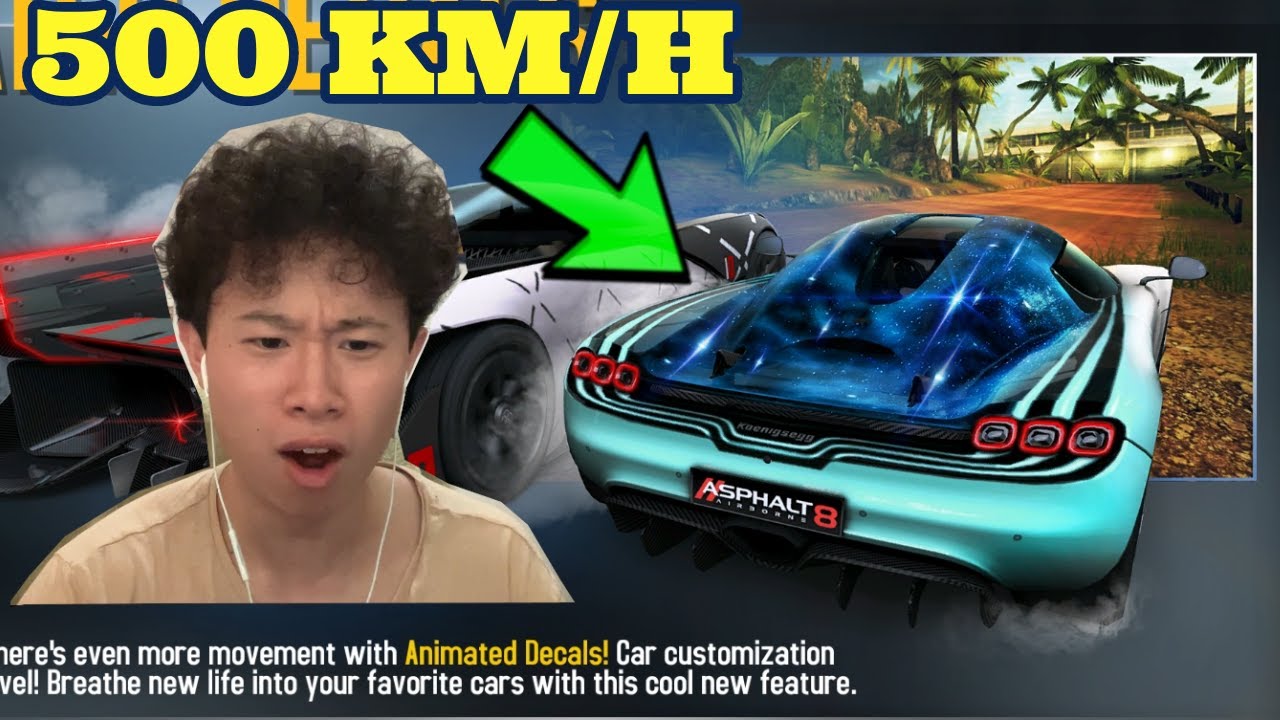 ОБОЙДИ ВСЕХ НА 500 КМ/Ч KOENIGSEGG CC850 (Многопользовательская игра) - ASPHALT 9