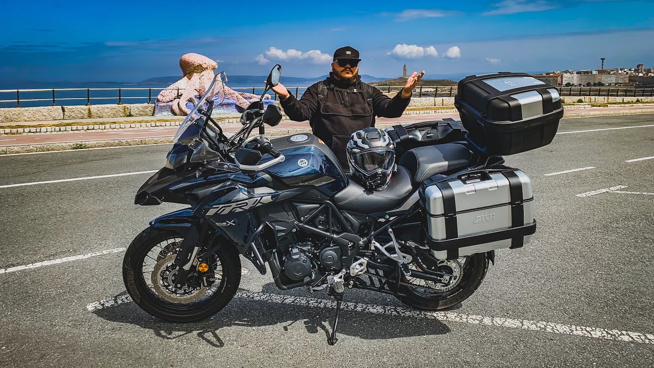 ASÍ SON LAS MALETAS GIVI DE LA #TRK502x #BENELLI