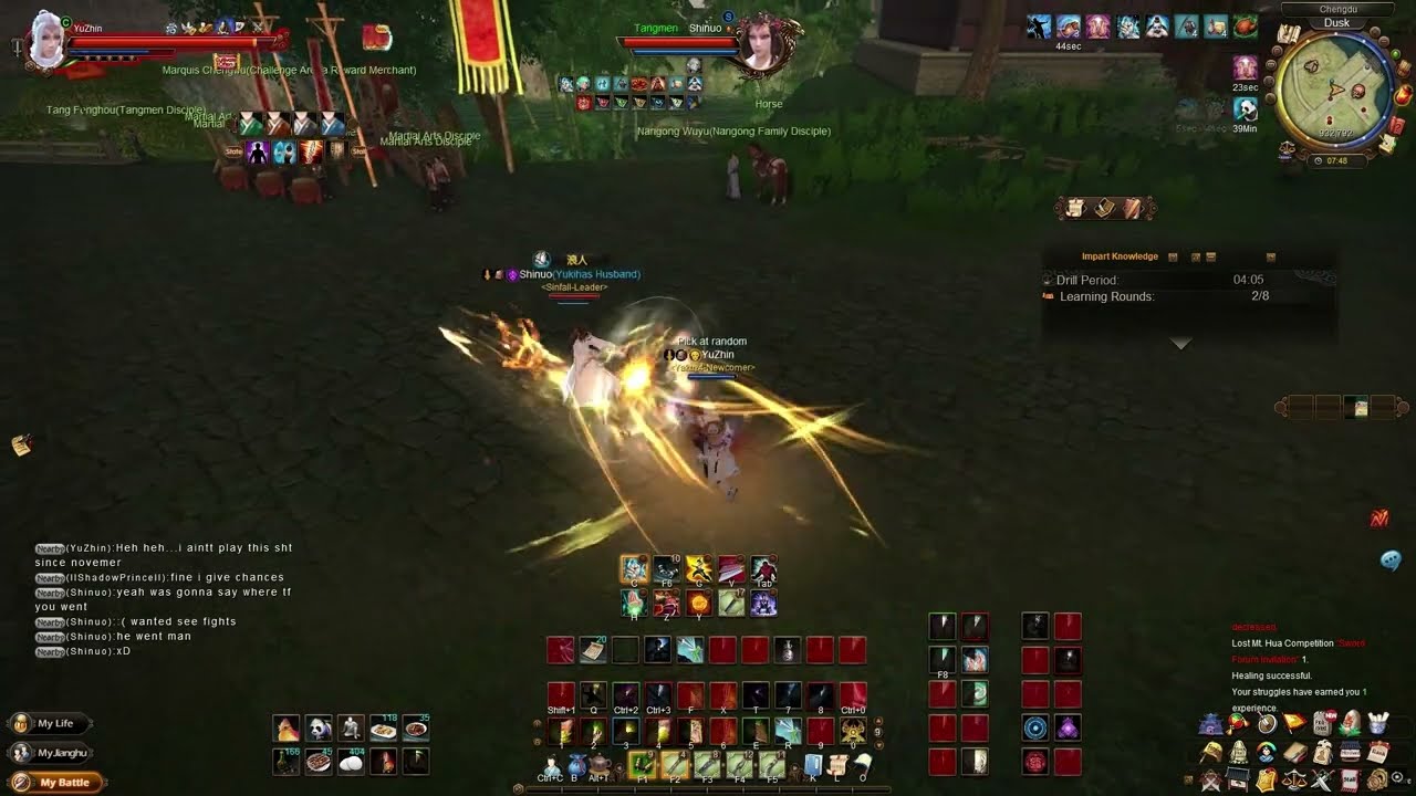 1v1s with Shinuo (Age of Wushu) 九阴真经