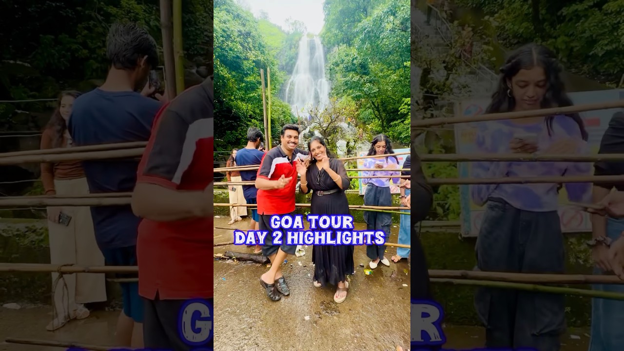 #goatour Day 2 Highlights #sscouple #goatrip #amboliwaterfall