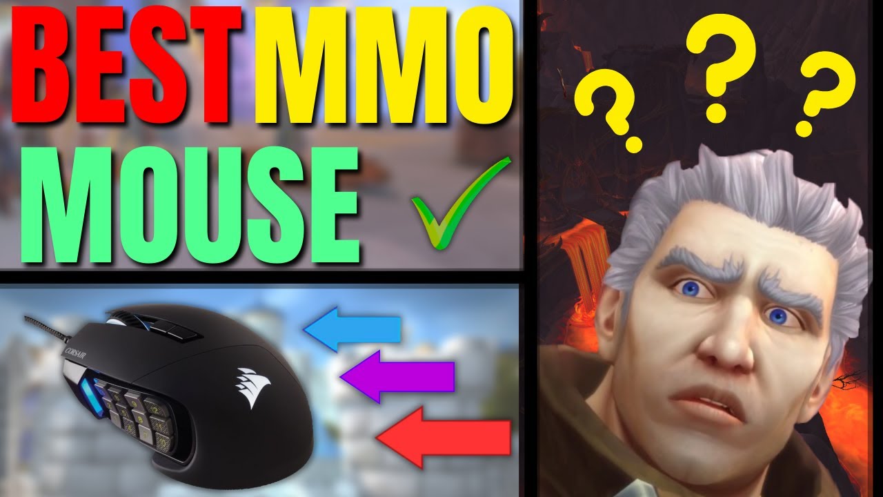 Best MMORPG Gaming Mouse | Corsair Scimitar Review