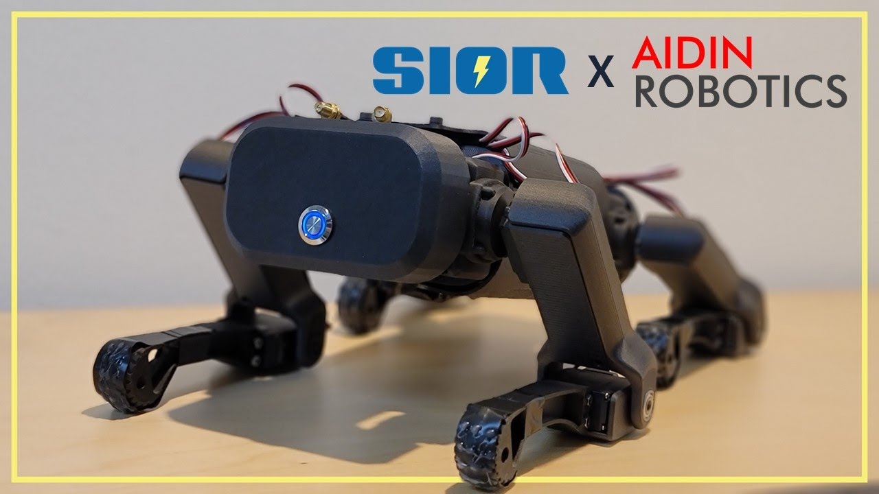 [SIOR Quadruped] 사족보행 로봇 Spot Micro (with Aidin Robotics)