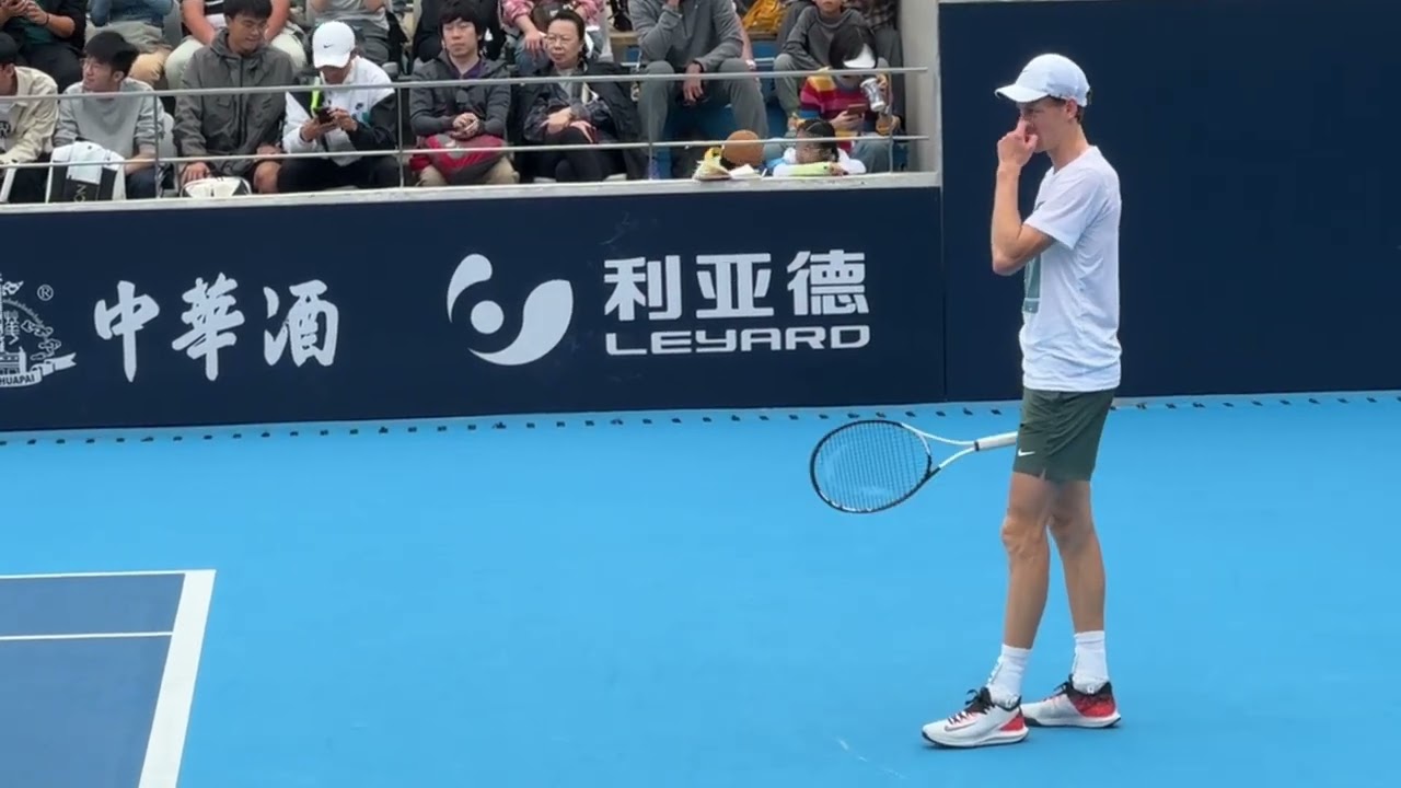 World No. 1 Jannik Sinner gears up for his R16 match against Roman Safiullin at China Open