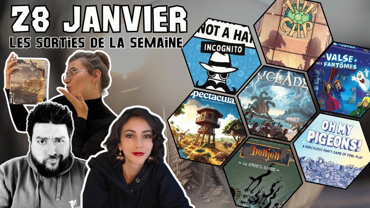 CYCLADES, TOP CAP, THAT'S NOT A HAT, DONJON... - Le tour des sorties !