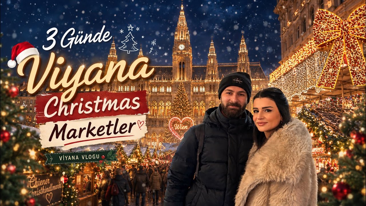 3 Günde Viyana’yı Bitirdik! 🎄 | Christmas Market, Gezi & Outlet Turu