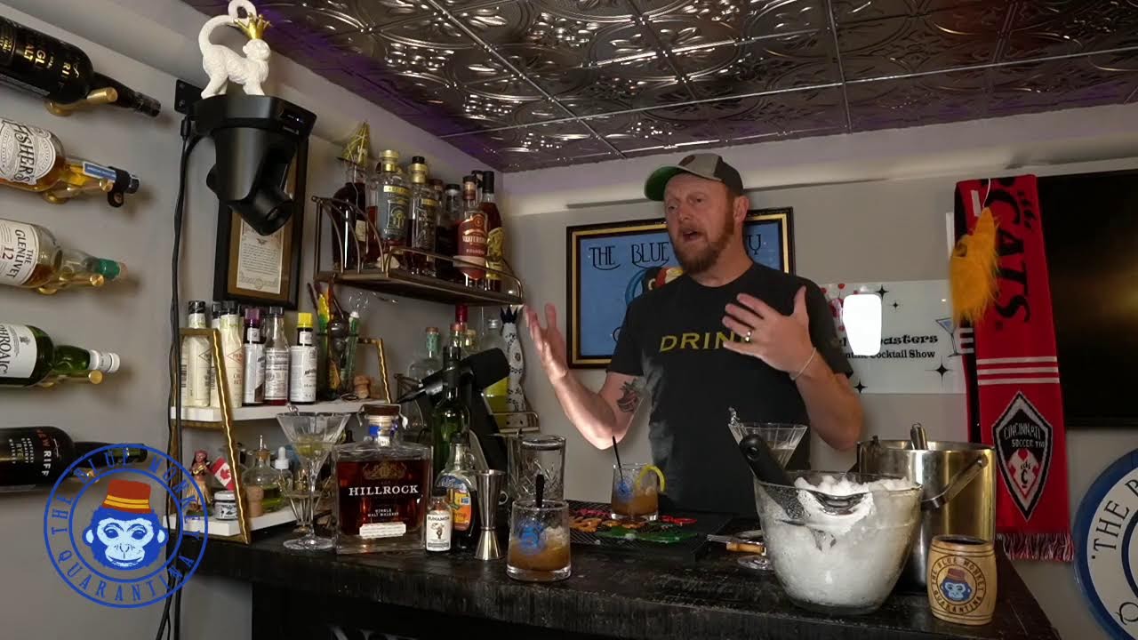 Quarantine Cocktail Show S8 E1 - Quarantine Birch Whiskey Snow Cocktail