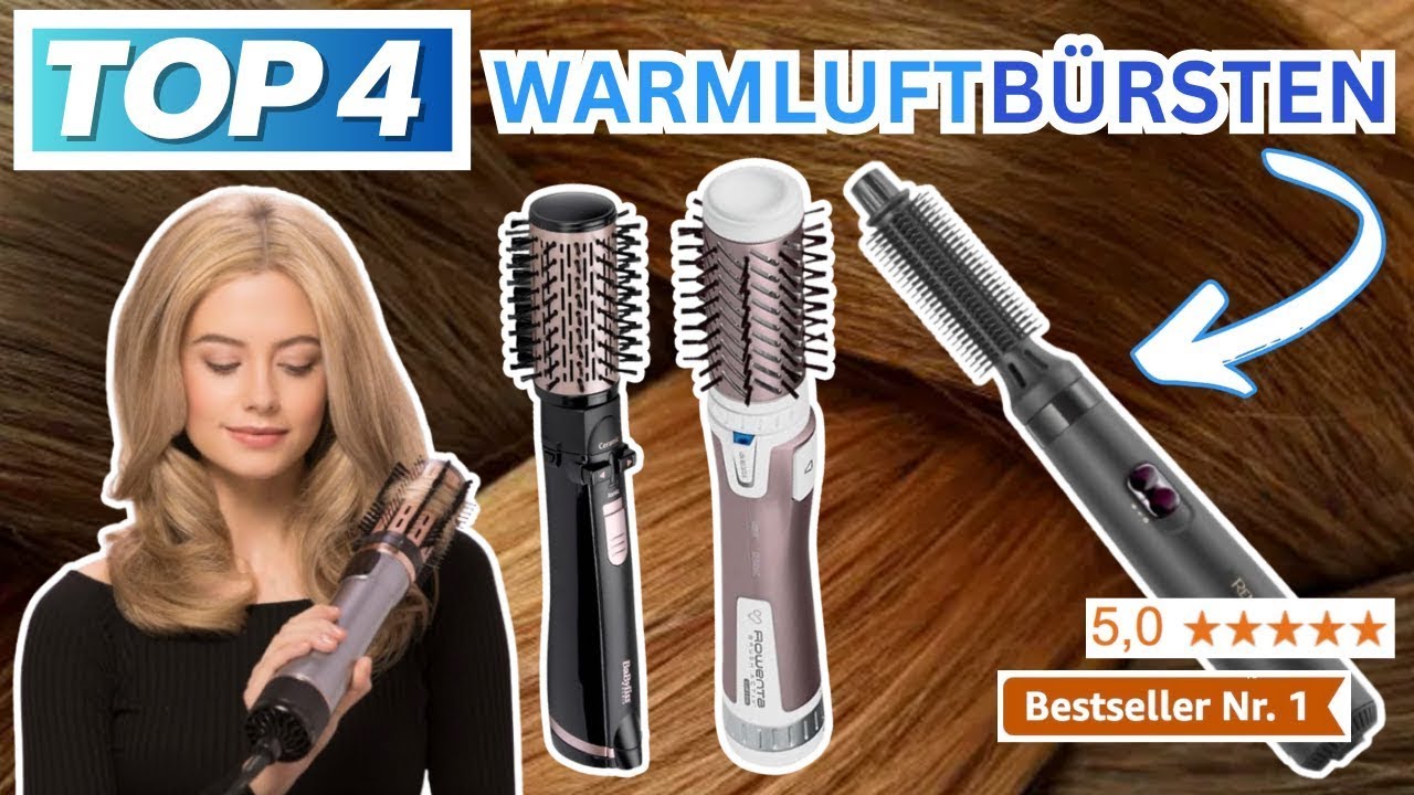 Beste WARMLUFTBÜRSTEN (Testsieger 2026) | Top 4 Warmluftbürsten Vergleich