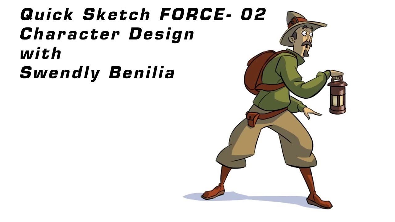 Quick Character Design with Swendly Benilia