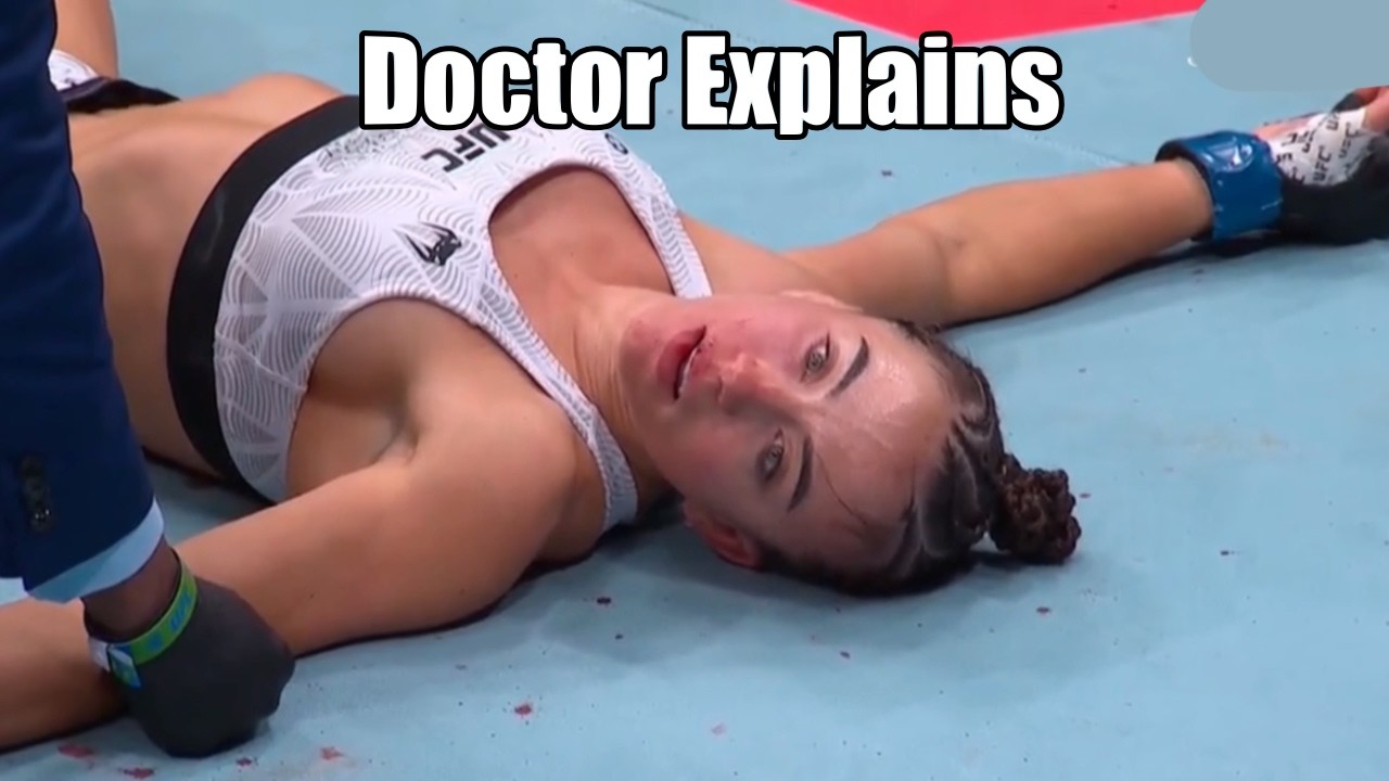 Why Maycee Barber Wasn't Moving After Scary Knockout by Alexa Grasso - Doctor Explains