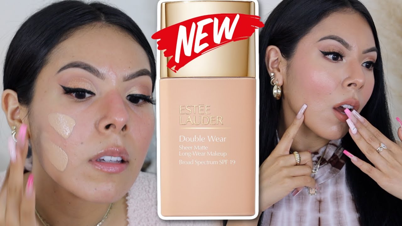NEW👀 ESTEE LAUDER Double Wear SHEER Long Wear Foundation!|| IS IT WORTH THE BUY?! REVIEW/WEAR TEST