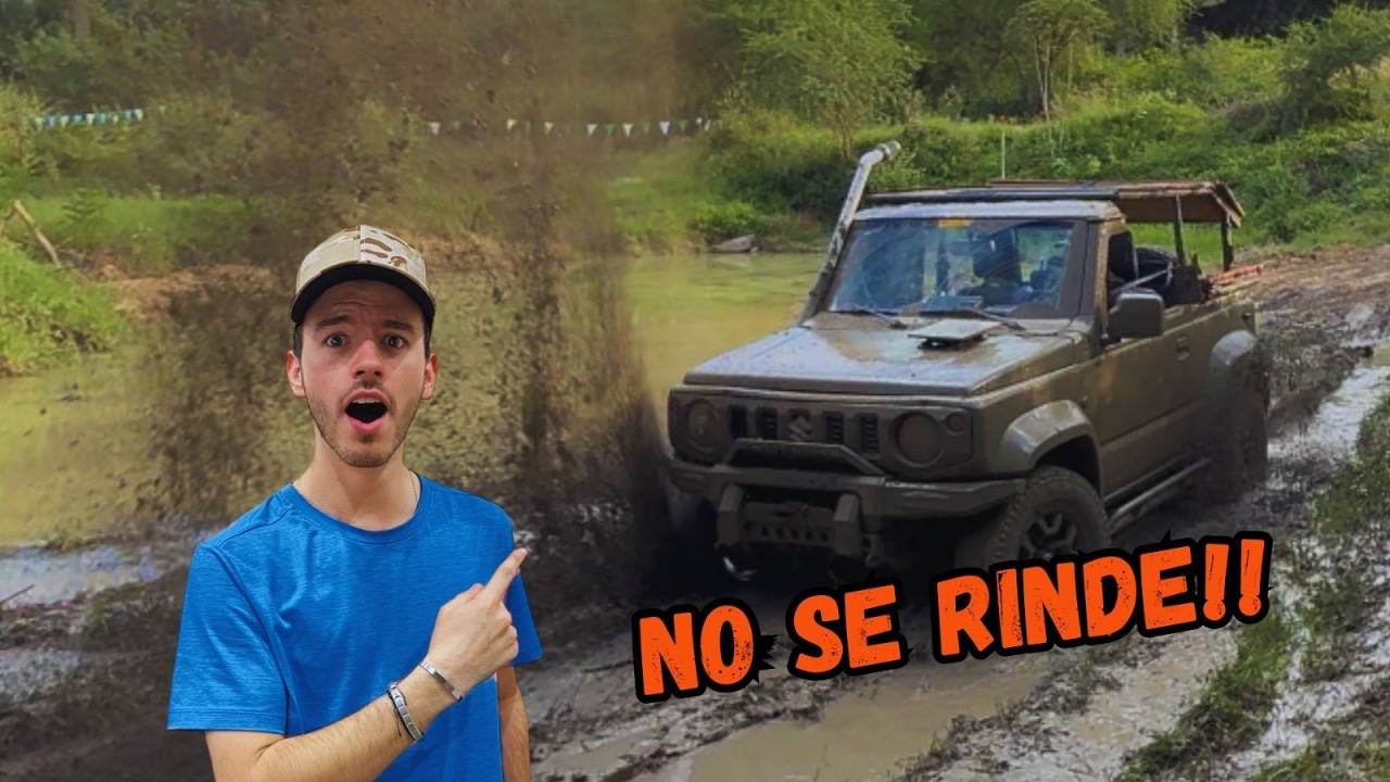 Metí mi Jimny a la pista más extrema de Santiago 😱 ¡y lo pasó TODO! Prueba #5 | RubenGarzaMx