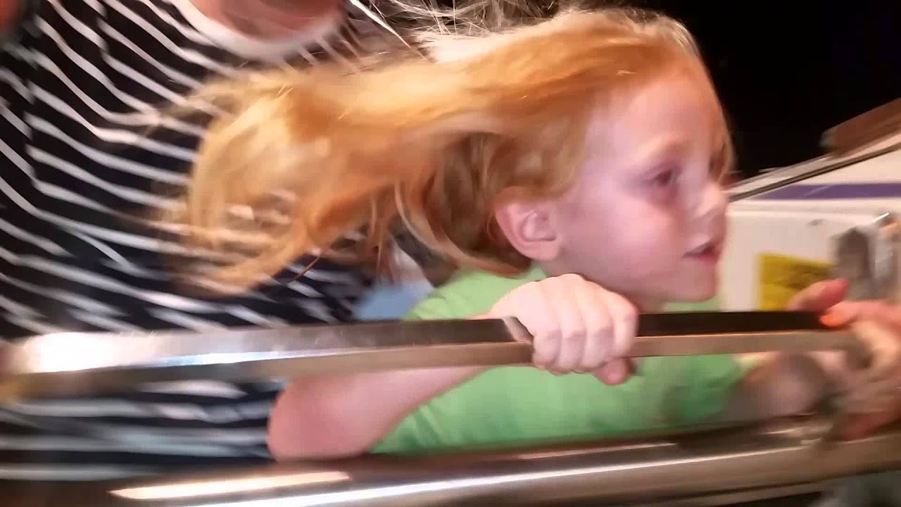 Reagan and Daddy on the Wipeout