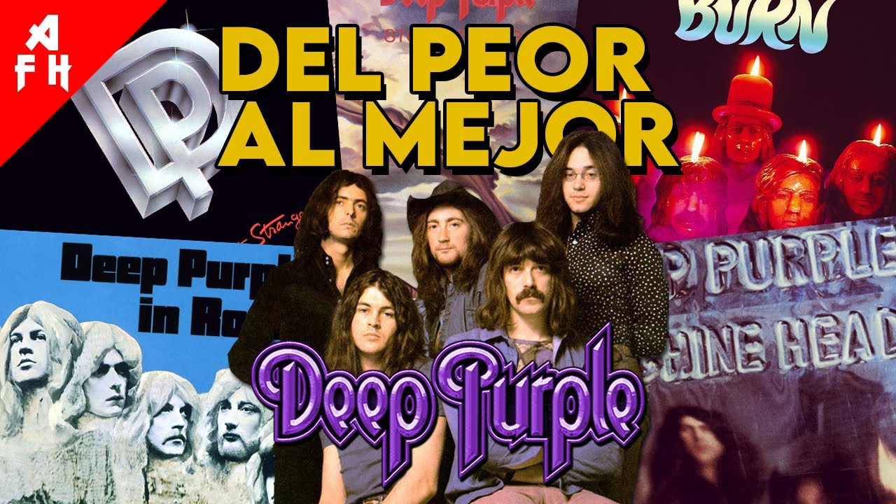 DEEP PURPLE - Rankeo del PEOR al MEJOR ÁLBUM