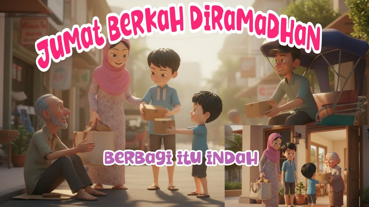 JUMAT BERKAH BERSAMA BAFIF DIBULAN RAMADHAN BERBAGI ITU INDAH