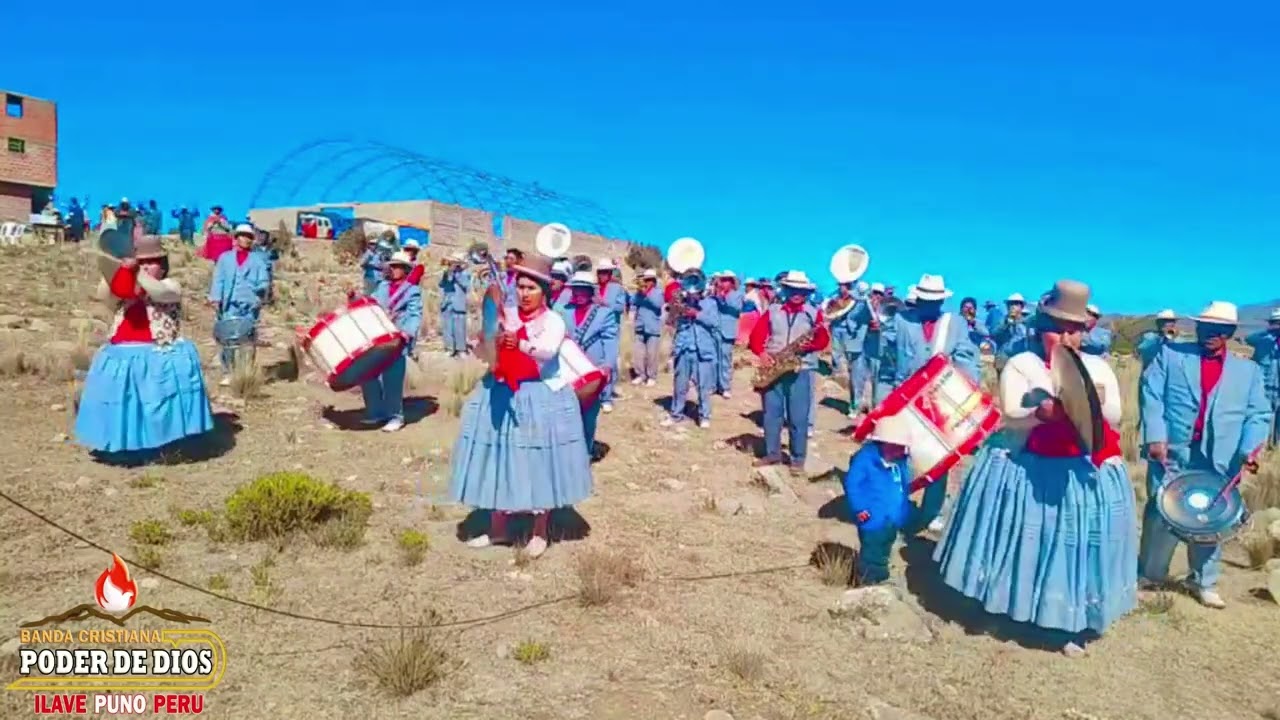 ALABANZAS EN AYMARA Banda Cristiana Poder De Dios De El Collao  Ilave - Puno - Perú