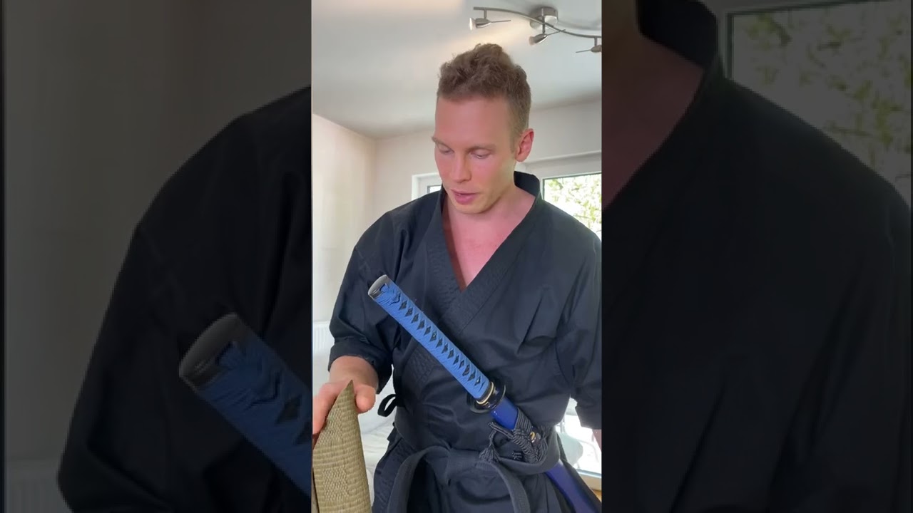 Tatami Omote hohe Qualit&auml;t Katana Schnitttest Tameshigiri