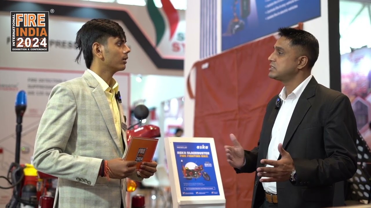 Aska Equipments Pvt. Ltd. at Fire India 2024 | 26th to 28th September 2024