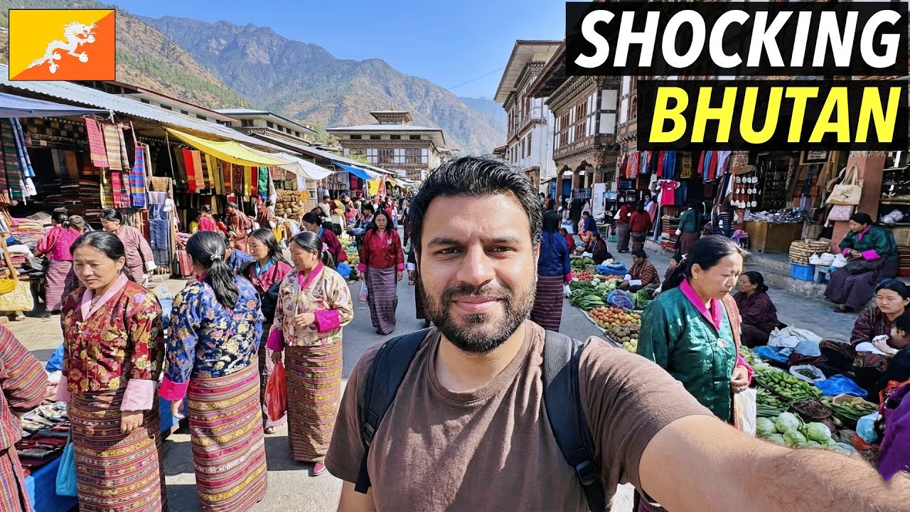 I Didn't Expect This in Bhutan... (First Day Reality) 🇧🇹