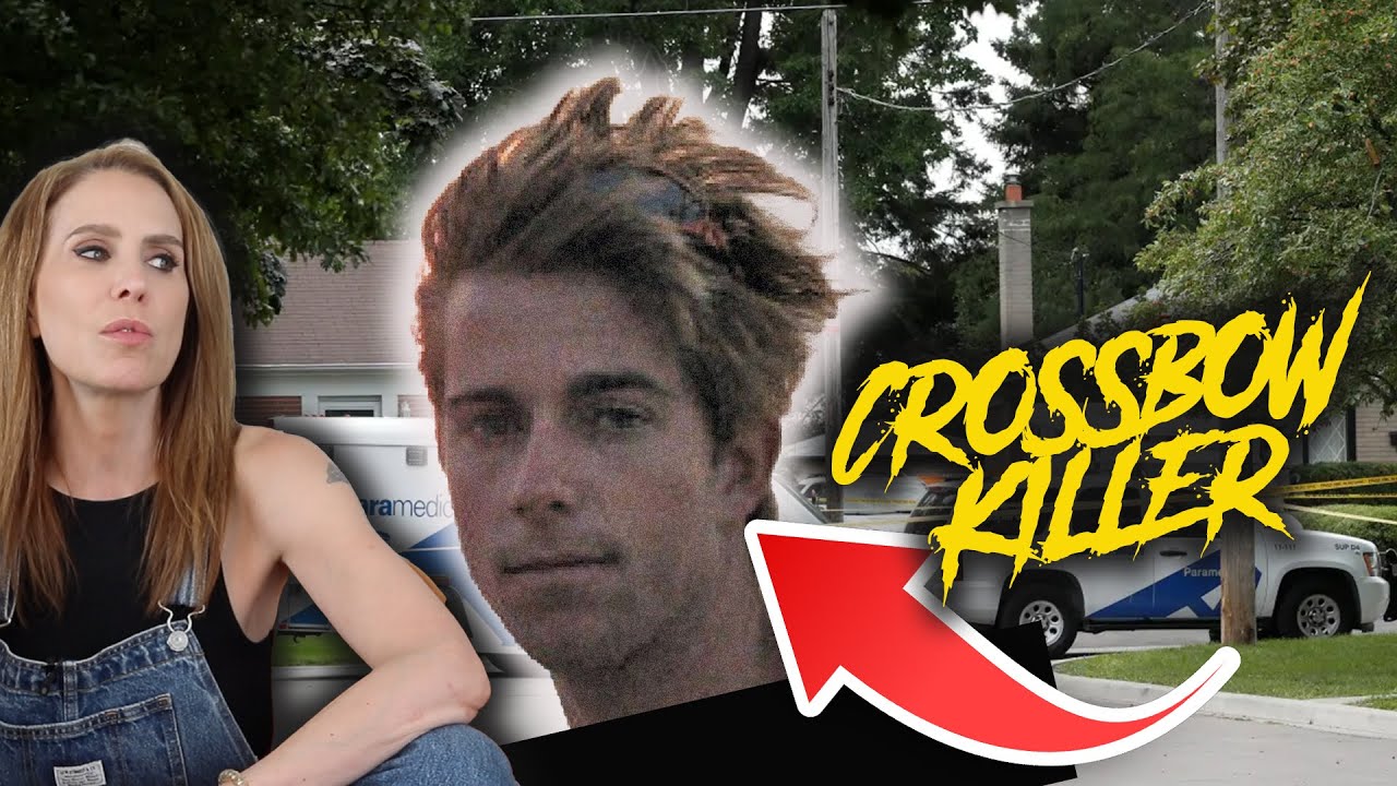 He murdered his family with a CROSSBOW !