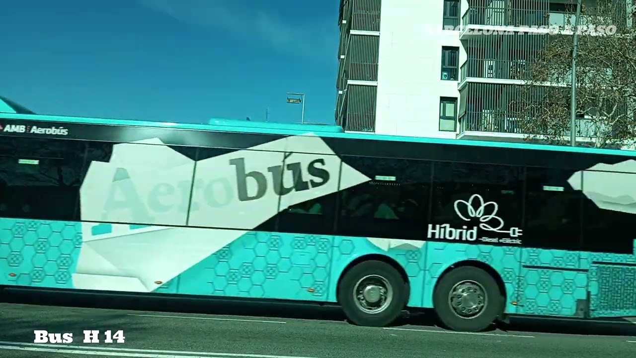 Línea Bus H 14 | Barcelona en autobús | Barcelona Walking Tour | Spain