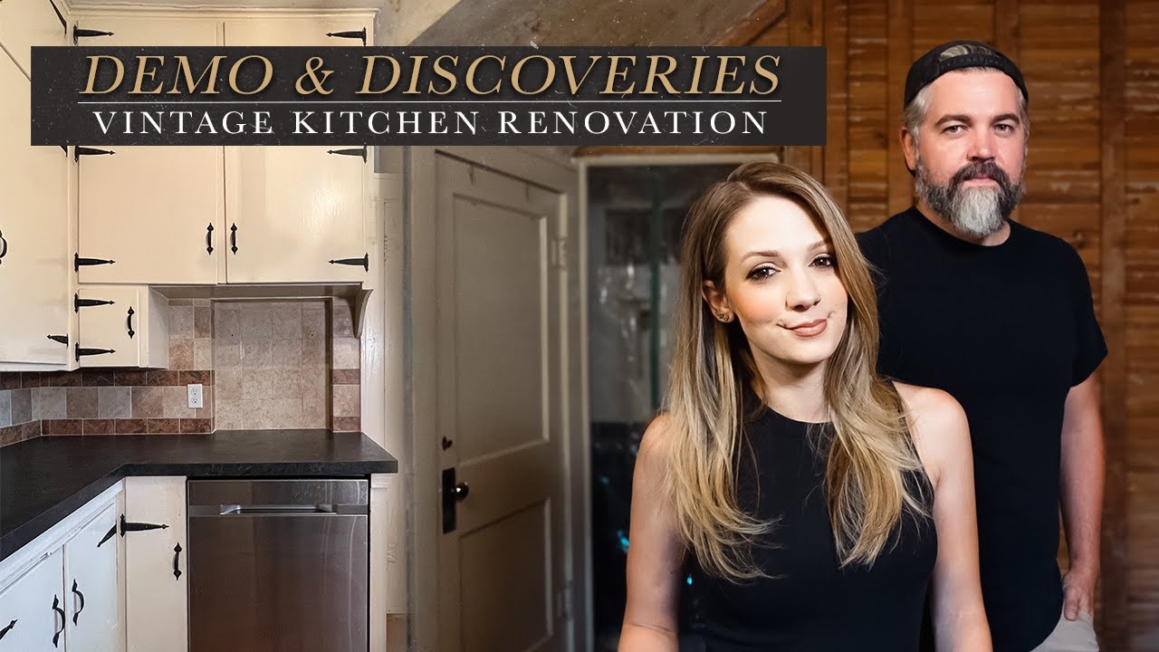 Making Discoveries During Demo // Vintage Kitchen Renovation EP2