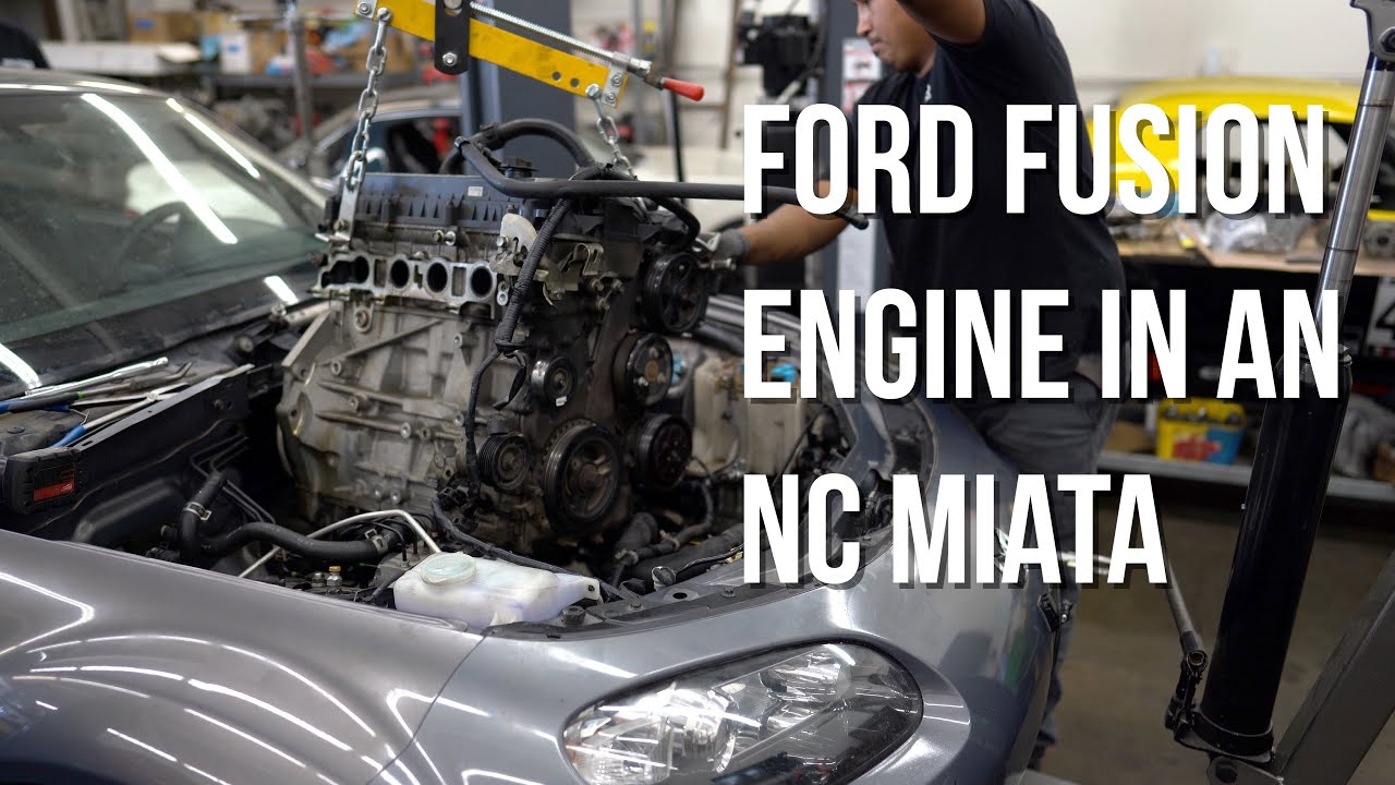 Swapping A 2.5 Ford With Cams Into the NC Miata