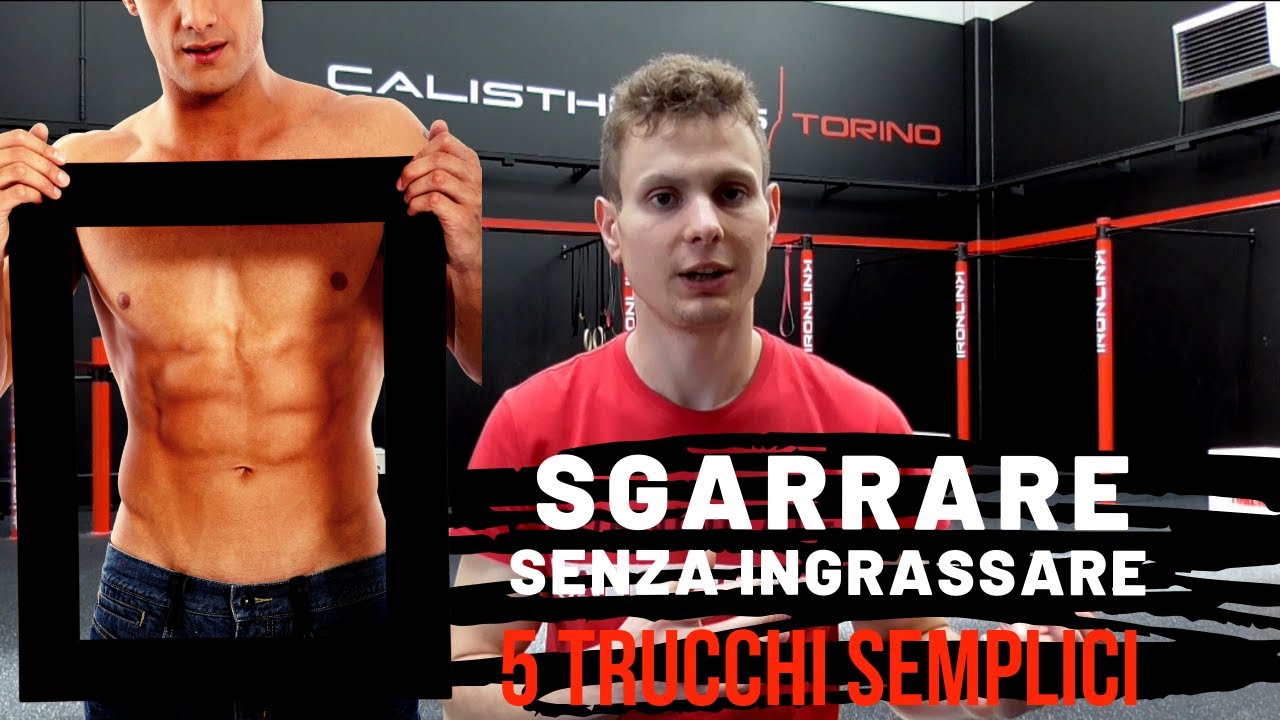 Sgarrare senza ingrassare! 5 trucchi semplici | Cristian Moletto