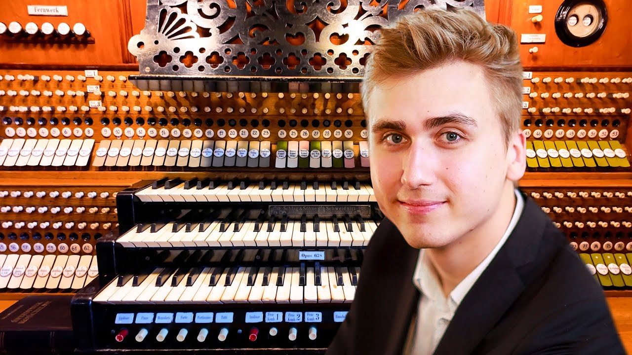 JESU, JOY OF MAN'S DESIRING on LARGE ORGAN!