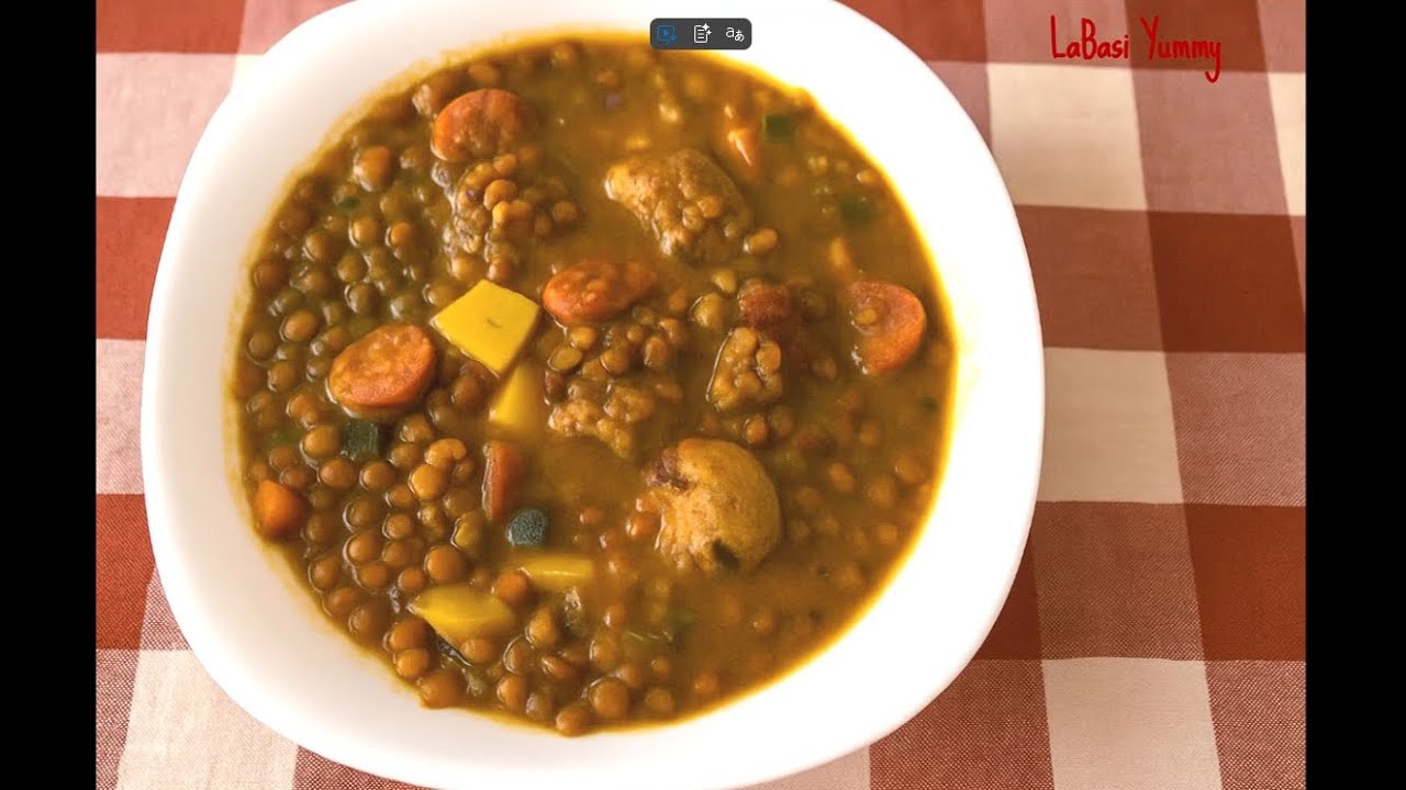 ESTOFADO DE LENTEJAS