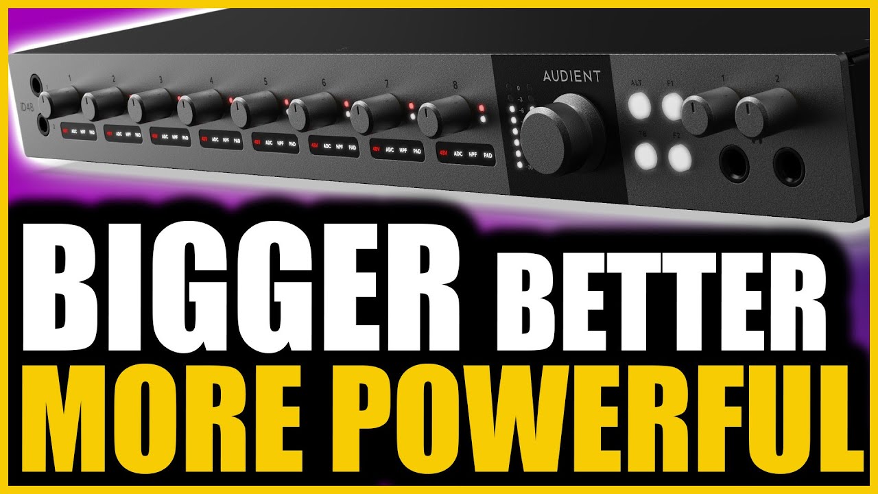 Audient iD48: Is This THE Ultimate Audio INTERFACE Price + Features?