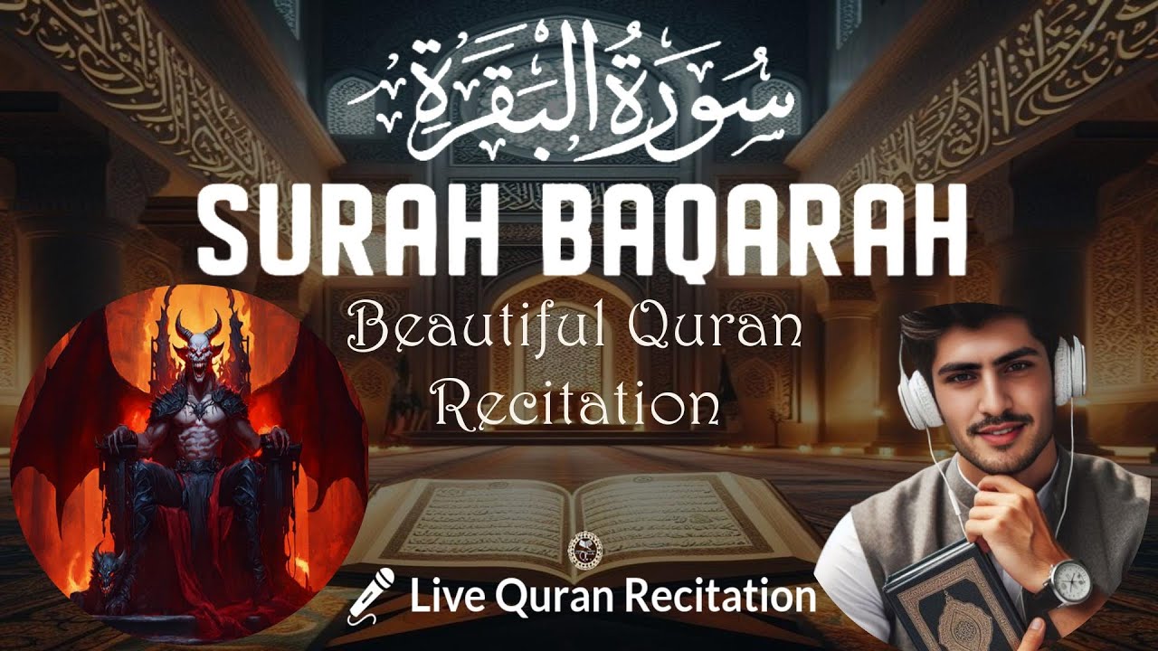 10 Hours Quran Recitation To Relax And Sleep Surah Baqarah | Tilawat Quran┇𝑳𝒊𝒗𝒆 𝑸𝒖𝒓𝒂𝒏 𝑹𝒆𝒄𝒊𝒕𝒂𝒕𝒊𝒐𝒏