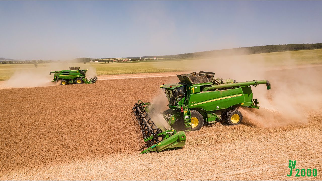 Harvest 2022 | 2x John Deere T670i 1x T660i