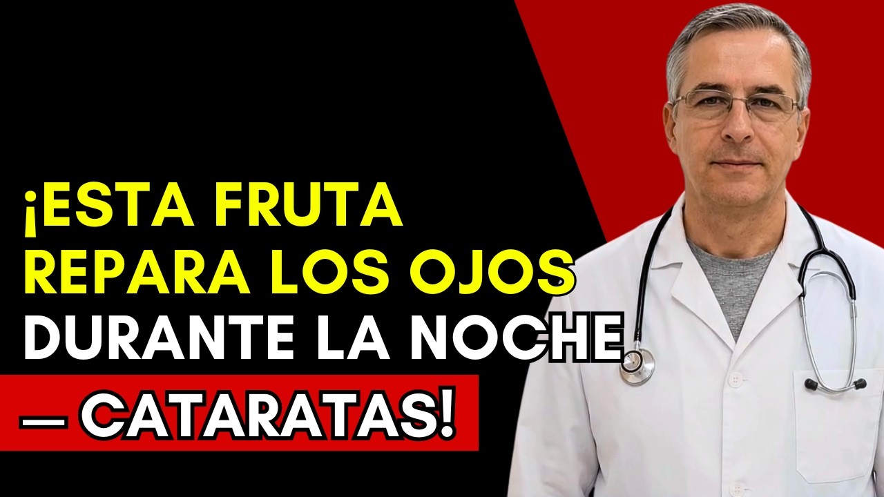 Médico Revela la Mejor FRUTA Antes de Dormir para Cuidar la Vista Después de los 60 años