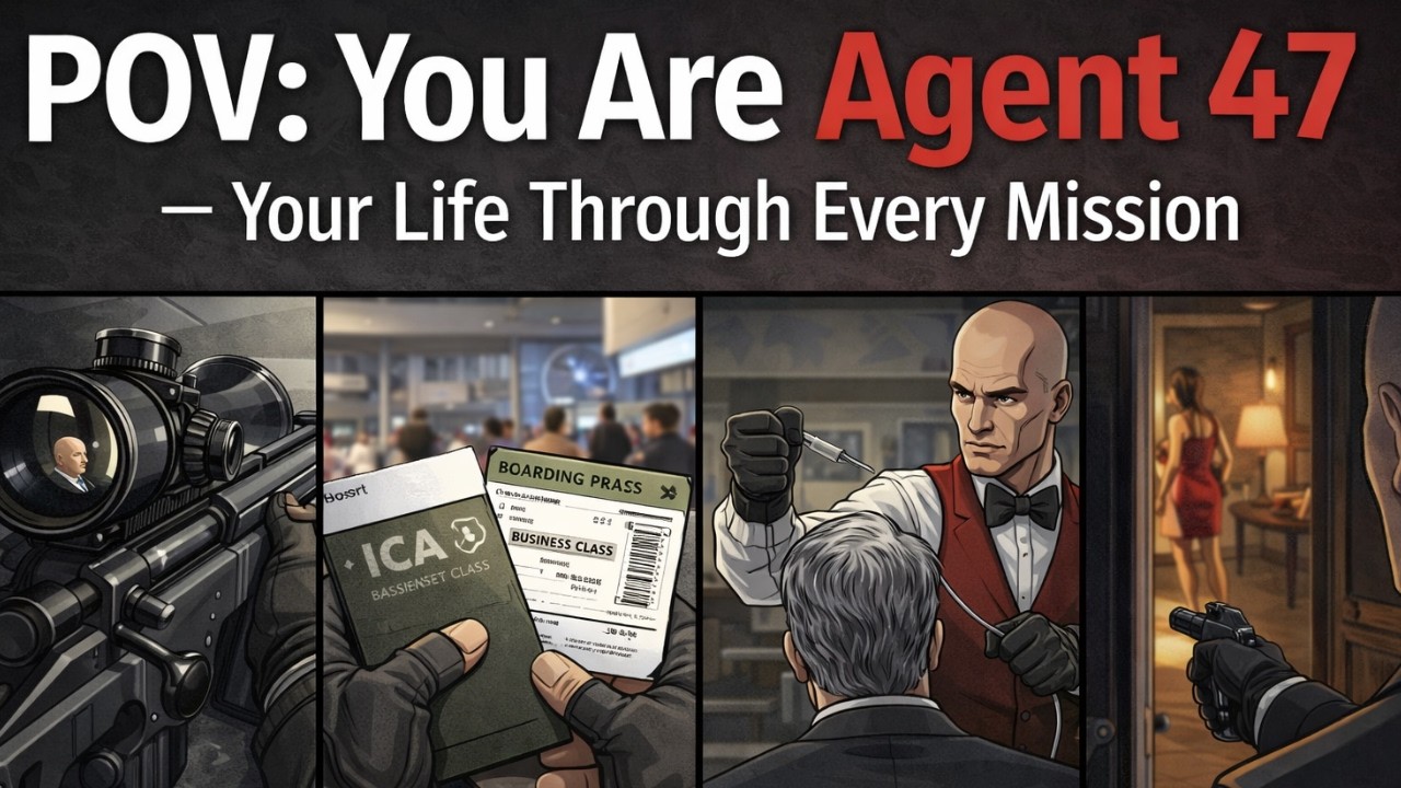 YOU ARE AGENT 47: THE PERFECT ASSASSIN